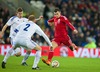 Wales Gareth Bale, action against Finland during the International Friendly match against at the Cardiff City Stadium, Great Britain on 2013/11/16.

