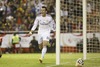 Real Madrid Gareth Bale celebrates a goal during the Final Match of the Spanish Kings Cup, Copa del Rey, between Real Madrid and Fc Barcelona at the Mestalla Stadion in Valencia, Spain on 2014/04/16.
