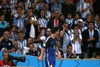 Disappointed Lionel Messi (ARG) after Final match between Germany and Argentina of the FIFA Worldcup Brazil 2014 at the Maracana in Rio de Janeiro, Brazil on 2014/07/13. 
