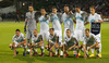 Slovenia team during UEFA European qualifiers football match between Slovenia and Switzerland. Match between Slovenia and Switzerland was played in arena Ljudski vrt in Maribor, Slovenia, on Thursday, 9th of October 2014.
