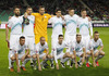 Team of Slovenia posing for photographers before start of the UEFA European qualifiers football match between Slovenia and San Marino. UEFA European qualifiers atch between Slovenia and San Marino was played in Stozice arena in Ljubljana, Slovenia, on Friday, 27th of March 2015.
