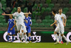 Kevin Kampl of Slovenia celebrates his goal for 2-0 during UEFA European qualifiers football match between Slovenia and San Marino. UEFA European qualifiers atch between Slovenia and San Marino was played in Stozice arena in Ljubljana, Slovenia, on Friday, 27th of March 2015.
