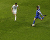 Mirko Palazzi of San Marino (R) and Branko Ilic of Slovenia (L) during UEFA European qualifiers football match between Slovenia and San Marino. UEFA European qualifiers atch between Slovenia and San Marino was played in Stozice arena in Ljubljana, Slovenia, on Friday, 27th of March 2015.
