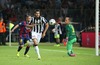 Alvaro Morata (Juventus Turin #9) celebrates his goal for 1-1 during the UEFA Champions League final match between Juventus FC and Barcelona FC at the Olympia Stadion in Berlin, Germany on 2015/06/06.
