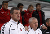 Coach of Lithuania, Igoris Pankratjevas during UEFA European qualifiers football match between Slovenia and England. UEFA European qualifiers match between Slovenia and Lithuania was played in Stozice arena in Ljubljana, Slovenia, on Friday, 9th of October 2015.
