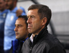 Head coach of Slovenia, Srecko Katanec during UEFA European qualifiers football match between Slovenia and England. UEFA European qualifiers match between Slovenia and Lithuania was played in Stozice arena in Ljubljana, Slovenia, on Friday, 9th of October 2015.
