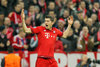 Robert Lewandowski (FC Bayern Muenchen) celebrates his goal for 110 during the UEFA Champions League group F match between FC Bayern Munich and FC Arsenal at the Allianz Arena in Muenchen, Germany on 2015/11/04.
