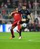 Javi Javier Martinez FC Bayern Munchen against Olivier Giroud FC Arsenal London during the UEFA Champions League group F match between FC Bayern Munich and FC Arsenal at the Allianz Arena in Muenchen, Germany on 2015/11/04.
