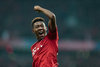 David Alaba (FC Bayern) celebrates goal for 3-0 during the UEFA Champions League group F match between FC Bayern Munich and FC Arsenal at the Allianz Arena in Munich, Germany on 2015/11/04.
