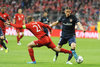 Philipp Lahm (FC Bayern Muenchen) and Filipe Luis ( Atletico Madrid ) during the UEFA Champions League semi Final, 2nd Leg match between FC Bayern Munich and Atletico Madrid at the Allianz Arena in Muenchen, Germany on 2016/05/03.
