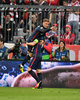 Antoine Griezmann Atletico Madrid celebrates goal during the UEFA Champions League semi Final, 2nd Leg match between FC Bayern Munich and Atletico Madrid at the Allianz Arena in Muenchen, Germany on 2016/05/03.
