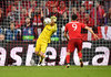 Jan Oblak Atletico Madrid during the UEFA Champions League semi Final, 2nd Leg match between FC Bayern Munich and Atletico Madrid at the Allianz Arena in Muenchen, Germany on 2016/05/03.
