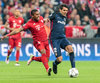 Douglas Costa (FC Bayern Muenchen), Augusto Fernandez (Atletico Madrid) during the UEFA Champions League semi Final, 2nd Leg match between FC Bayern Munich and Atletico Madrid at the Allianz Arena in Muenchen, Germany on 2016/05/03.
