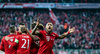 Arturo Vidal (FC Bayern Muenchen) celebrate with his Teammates during the UEFA Champions League semi Final, 2nd Leg match between FC Bayern Munich and Atletico Madrid at the Allianz Arena in Muenchen, Germany on 2016/05/03.
