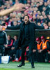 Trainer Diego Simeone (Atletico Madrid) during the UEFA Champions League semi Final, 2nd Leg match between FC Bayern Munich and Atletico Madrid at the Allianz Arena in Muenchen, Germany on 2016/05/03.
