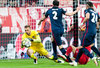 Jan Oblak (Atletico Madrid) Diego Godin (Atletico Madrid) Robert Lewandowski (FC Bayern Muenchen) Jose Gimenez (Atletico Madrid) during the UEFA Champions League semi Final, 2nd Leg match between FC Bayern Munich and Atletico Madrid at the Allianz Arena in Muenchen, Germany on 2016/05/03.
