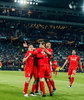 Goal Celebration after Daniel Sturridge (FC Liverpool) scores the opening Goal Adam Lallana (FC Liverpool) Coutinho (FC Liverpool) Emre Can (FC Liverpool) Roberto Firmino (FC Liverpool) during the Final Match of the UEFA Europaleague between FC Liverpool and Sevilla FC at the St. Jakob Park in Basel, Switzerland on 2016/05/18.
