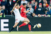 Coke (FC Sevilla) Emre Can (FC Liverpool) during the Final Match of the UEFA Europaleague between FC Liverpool and Sevilla FC at the St. Jakob Park in Basel, Switzerland on 2016/05/18.
