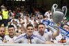 Real Fans, during the Final Match of the UEFA Champions League between Real Madrid and Atletico Madrid at the Stadio Giuseppe Meazza in Milano, Italy on 2016/05/28.
