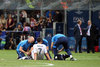 Cristiano Ronaldo ( Real Madrid ) getting some medical attention during the Final Match of the UEFA Champions League between Real Madrid and Atletico Madrid at the Stadio Giuseppe Meazza in Milano, Italy on 2016/05/28.
