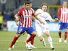 Real Madrid Luka Modric (r) and Atletico de Madrid Augusto Fernandez during the Final Match of the UEFA Champions League between Real Madrid and Atletico Madrid at the Stadio Giuseppe Meazza in Milano, Italy on 2016/05/28.
