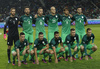 Team of Slovenia posing for photographers before start of the football match of FIFA World cup qualifiers between Slovenia and Slovakia. FIFA World cup qualifiers between Slovenia and Slovakia was played on Saturday, 8th of October 2016 in Stozice arena in Ljubljana, Slovenia.
