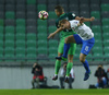Tomas Hubocan (no.15) of Slovakia during football match of FIFA World cup qualifiers between Slovenia and Slovakia. FIFA World cup qualifiers between Slovenia and Slovakia was played on Saturday, 8th of October 2016 in Stozice arena in Ljubljana, Slovenia.
