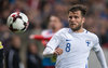 Perparim Hetemaj (FIN) during the International Friendly Football Match between Austria and Finland at the Tivoli Stadion in Innsbruck, Austria on 2017/03/28.
