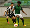 Juha Hakola of VPS Vaasa (L) during return match of the first round qualifiers match for UEFA Europa League between NK Olimpija and VPS Vaasa. Return match between NK Olimpija, Ljubljana, Slovenia, and VPS Vaasa, Vaasa, Finland, was played on Thursday, 6th of July 2017 in Stozice Arena in Ljubljana, Slovenia.
