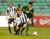 Jerry Voutilainen of VPS Vaasa and Nemanja Mitrovic of NK Olimpija during return match of the first round qualifiers match for UEFA Europa League between NK Olimpija and VPS Vaasa. Return match between NK Olimpija, Ljubljana, Slovenia, and VPS Vaasa, Vaasa, Finland, was played on Thursday, 6th of July 2017 in Stozice Arena in Ljubljana, Slovenia.
