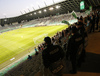 Stozice Arena in Ljubljana during return match of the first round qualifiers match for UEFA Europa League between NK Olimpija and VPS Vaasa. Return match between NK Olimpija, Ljubljana, Slovenia, and VPS Vaasa, Vaasa, Finland, was played on Thursday, 6th of July 2017 in Stozice Arena in Ljubljana, Slovenia.
