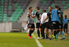 VPS changing Sebastian Strandvall of VPS Vaasa in and Joonas Vahtera of VPS Vaasa out during return match of the first round qualifiers match for UEFA Europa League between NK Olimpija and VPS Vaasa. Return match between NK Olimpija, Ljubljana, Slovenia, and VPS Vaasa, Vaasa, Finland, was played on Thursday, 6th of July 2017 in Stozice Arena in Ljubljana, Slovenia.
