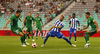 Klauss of HJK Helsinki during third round qualifiers match for Europa League between NK Olympija and HJK Helsinki. Third round qualifiers match for Europa League between NK Olympija and HJK Helsinki was played on Thursday, 9th of August 2018 in Stozice arena in Ljubljana, Slovenia
