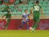 Mikko Sumusalo of HJK Helsinki during third round qualifiers match for Europa League between NK Olympija and HJK Helsinki. Third round qualifiers match for Europa League between NK Olympija and HJK Helsinki was played on Thursday, 9th of August 2018 in Stozice arena in Ljubljana, Slovenia
