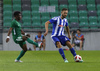 Hannu Patronen of HJK Helsinki during third round qualifiers match for Europa League between NK Olympija and HJK Helsinki. Third round qualifiers match for Europa League between NK Olympija and HJK Helsinki was played on Thursday, 9th of August 2018 in Stozice arena in Ljubljana, Slovenia
