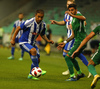 Moshtagh Yaghoubi of HJK Helsinki during third round qualifiers match for Europa League between NK Olympija and HJK Helsinki. Third round qualifiers match for Europa League between NK Olympija and HJK Helsinki was played on Thursday, 9th of August 2018 in Stozice arena in Ljubljana, Slovenia
