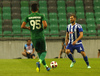 Hannu Patronen of HJK Helsinki during third round qualifiers match for Europa League between NK Olympija and HJK Helsinki. Third round qualifiers match for Europa League between NK Olympija and HJK Helsinki was played on Thursday, 9th of August 2018 in Stozice arena in Ljubljana, Slovenia
