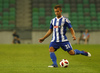 Mikko Sumusalo of HJK Helsinki during third round qualifiers match for Europa League between NK Olympija and HJK Helsinki. Third round qualifiers match for Europa League between NK Olympija and HJK Helsinki was played on Thursday, 9th of August 2018 in Stozice arena in Ljubljana, Slovenia
