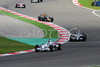 Nick Heidfeld (GER), BMW Sauber F1 Team followed by Nico Rosberg (GER), WilliamsF1 Team and David Coulthard (GBR), Red Bull Racing during Formula 1 Grand Prix of Turkey. Formula 1 Grand prix of Turkey was held on Istanbul raceway on Sunday, 11th of May 2008 in Istanbul, Turkey. <br> 
