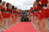 Grid girls during Formula 1 Grand Prix of Turkey. Formula 1 Grand prix of Turkey was held on Istanbul raceway on Sunday, 11th of May 2008 in Istanbul, Turkey. <br> 
