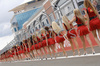 Grid girls during Formula 1 Grand Prix of Turkey. Formula 1 Grand prix of Turkey was held on Istanbul raceway on Sunday, 11th of May 2008 in Istanbul, Turkey. <br> 
