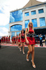 Grid girls during Formula 1 Grand Prix of Turkey. Formula 1 Grand prix of Turkey was held on Istanbul raceway on Sunday, 11th of May 2008 in Istanbul, Turkey. <br> 
