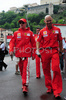 Kimi Raikkonen (FIN), Scuderia Ferrari before qualifications for Formula 1 Grand Prix of Monte Carlo. Qualifications for Formula 1 Grand Prix of Monte Carlo were held on Saturday, 24th of May 2008 in Monte Carlo, Monaco. <br> 
