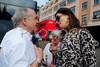 Bernie Ecclestone with his wife Slavica Ecclestone and Karlheinz Zimmermann (AUT) before qualifications for Formula 1 Grand Prix of Monte Carlo. Qualifications for Formula 1 Grand Prix of Monte Carlo were held on Saturday, 24th of May 2008 in Monte Carlo, Monaco. <br> 
