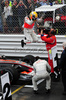 Lewis Hamilton (GBR), McLaren Mercedes celebrates during Formula 1 Grand Prix of Monte Carlo. Formula 1 Grand Prix of Monte Carlo was held on Saturday, 25th of May 2008 in Monte Carlo, Monaco. <br> 
