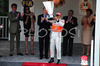 Lewis Hamilton (GBR), McLaren Mercedes lifts trophy during Formula 1 Grand Prix of Monte Carlo. Formula 1 Grand Prix of Monte Carlo was held on Saturday, 25th of May 2008 in Monte Carlo, Monaco. <br> 
