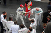 Robert Kubica (POL),  BMW Sauber F1 Team sprays champagne during Formula 1 Grand Prix of Monte Carlo. Formula 1 Grand Prix of Monte Carlo was held on Saturday, 25th of May 2008 in Monte Carlo, Monaco. <br> 
