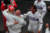 Robert Kubica (POL),  BMW Sauber F1 Team celebrates with team during Formula 1 Grand Prix of Monte Carlo. Formula 1 Grand Prix of Monte Carlo was held on Saturday, 25th of May 2008 in Monte Carlo, Monaco. <br> 
