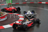 Kimi Raikkonen (FIN), Scuderia Ferrari followed by Robert Kubica (POL),  BMW Sauber F1 Team and Lewis Hamilton (GBR), McLaren Mercedes during Formula 1 Grand Prix of Monte Carlo. Formula 1 Grand Prix of Monte Carlo was held on Saturday, 25th of May 2008 in Monte Carlo, Monaco. <br> 
