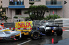 Fernando Alonso (ESP),  Renault F1 Team and Nick Heidfeld (GER), BMW Sauber F1 Team crash during Formula 1 Grand Prix of Monte Carlo. Formula 1 Grand Prix of Monte Carlo was held on Saturday, 25th of May 2008 in Monte Carlo, Monaco. <br> 
